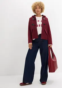 Duffle-Jacke, Wollimitat, bonprix