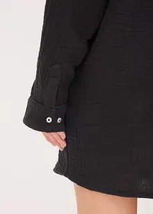 Weit geschnittenes Loungewear Nachthemd aus Musselin, bonprix