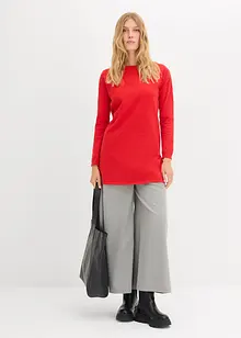 Longpullover mit recycelter Baumwolle, bonprix