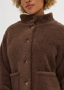 Teddy-Fleece Jacke, bonprix