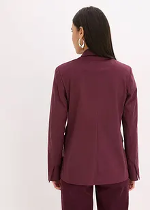 Velourslederimitat-Blazer, bonprix