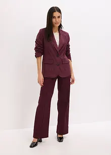 Velourslederimitat-Blazer, bonprix