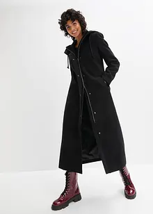 Mantel aus Wollimitat, Maxi-Länge, bonprix