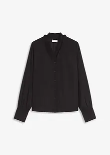 Blouse en mousseline à volants, bonprix
