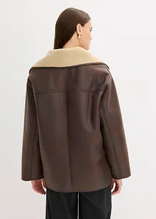 Jacke aus Lammfellimitat, bonprix