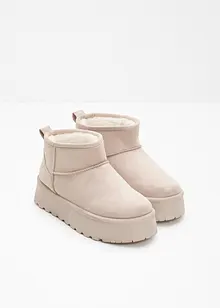 Gefütterte Plateau-Boots, bonprix