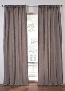 Blickdichter Vorhang aus Bio Baumwolle (1er Pack), bonprix