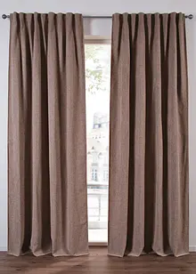 Abdunkelnder Vorhang mit Struktur (1er Pack), bonprix