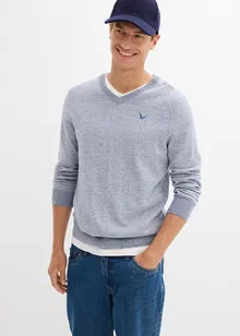 Feinstrickpullover mit  Baumwolle, bonprix