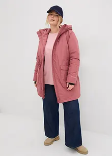 Daunenmantel mit Kuschelfutter und wärmeisolierender Funktion, bonprix