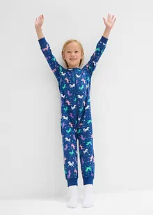 Combipyjama fille + combipyjama poupée (Ens. 2 pces.), bonprix