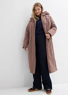 wasserdichter Outdoor-Mantel mit Fellimitat, bonprix