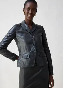 Kurzblazer aus Lammnappa, bonprix