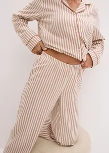 Gewebter Flanell Pyjama mit Geschenktasche, bonprix