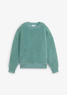 Pull en maille sherpa, bonprix