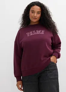 Oversize-Sweatshirt aus Baumwoll-Mix, bonprix