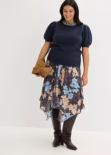 Pullover mit Strass-Applikation, bonprix