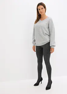 Thermo Fleece Strumpfhose aus Glitzergarn, bonprix