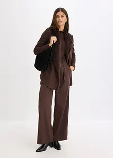 Gilet sans manches effet peau lainée, bonprix