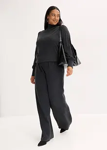 Pantalon en fine maille, bonprix