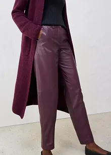 Pantalon en cuir d’agneau nappa, bonprix