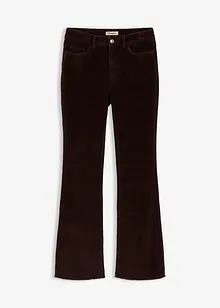 Pantalon évasé en velours côtelé, bonprix