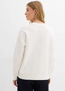 Oversize-Sweatshirt aus reiner Bio-Baumwolle, bonprix