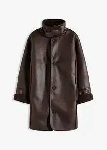 Veste effet peau retournée, bonprix