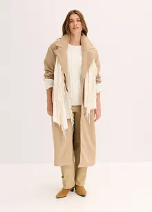 Oversize-Mantel in Wolloptik, bonprix