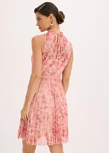 Minikleid aus feinem Tüll mit Plissee, bonprix