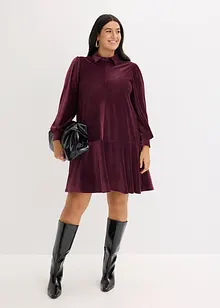 Robe courte en velours côtelé, bonprix