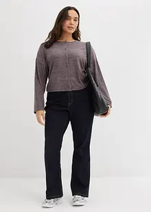 Jeans bootcut taille haute, bonprix