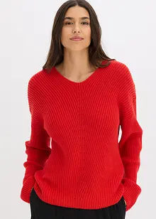 Pull oversize en laine mélangée, bonprix
