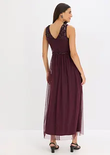 Maxikleid mit Paillettenstickerei, bonprix