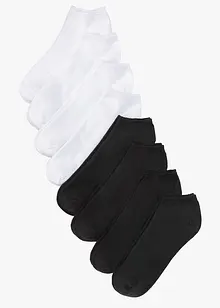 Sneakersocken mit Bio-Baumwolle (8er Pack), bonprix