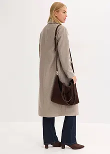 Maxi Shopper aus Wildleder, bonprix