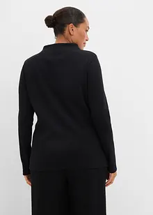 Geripptes Langarmshirt, bonprix