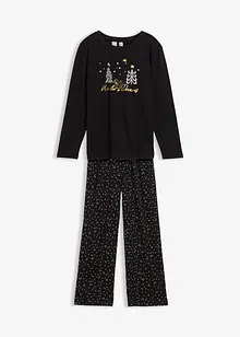 Pyjama doux à imprimé brillant, bonprix
