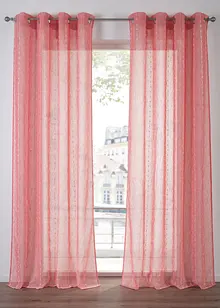 Vorhang mit Webstreifen (1er Pack), bonprix