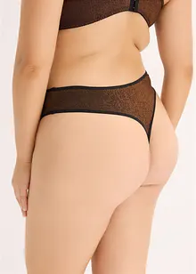 Maxistring aus glitzerndem Material, bonprix