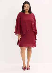 Minikleid aus feinem Chiffon, bonprix