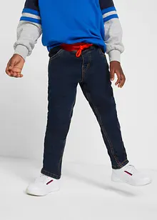 Jean chaud garçon avec doublure jersey, bonprix