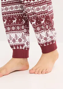 Pyjama aus reiner Bio-Baumwolle, bonprix
