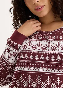 Pyjama aus reiner Bio-Baumwolle, bonprix