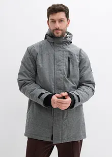 wasserdichter Funktions-Parka mit Kuschel-Fleece-Futter, bonprix