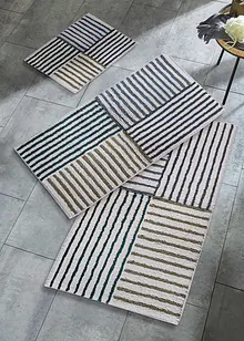 Badematte mit Streifen- Design, bonprix