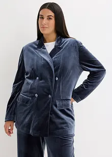 Blazer en velours doux, bonprix