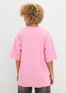 T-shirt long en molleton 100% coton, bonprix