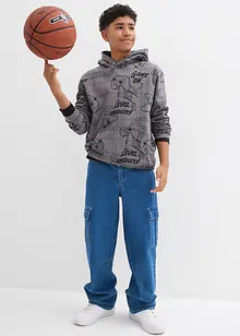 Hoodie aus weichem Baumwoll-Mix, bonprix