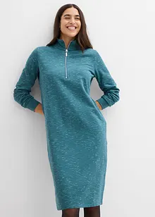 Robe sweat à col camionneur, bonprix